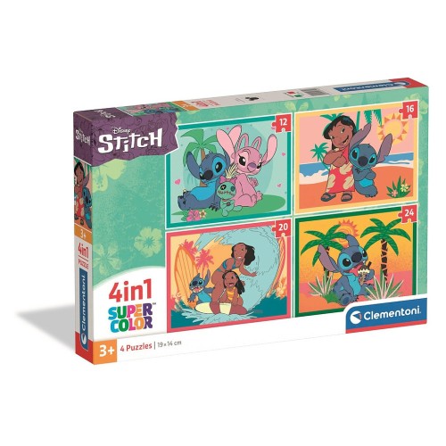 Disney Lilo and Stitch 4-in-1 Puzzle Clementoni