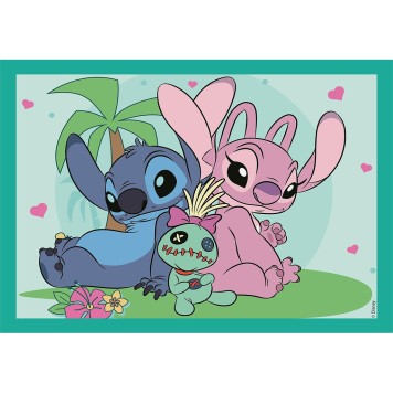 Disney Lilo and Stitch 4-in-1 Puzzle Clementoni