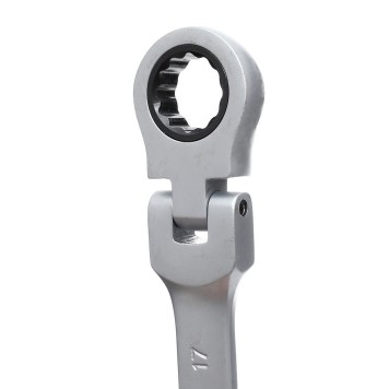 Klucze Płasko Oczkowe KD10105 z Grzechotkami Łamane