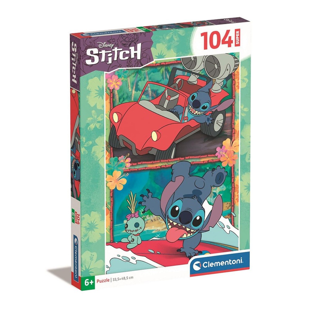 Disney Lilo and Stitch Wild Adventure 104 piece Clementoni puzzle