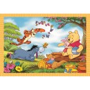 Disney Winnie the Pooh Fun Days Forever 4-in-1 puzzle Clementoni