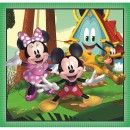 Disney Mickey  Clubhouse 3x48 pcs puzzle Clementoni