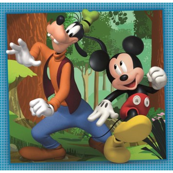 Disney Mickey  Clubhouse 3x48 pcs puzzle Clementoni