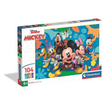 Disney Mickey Colorsplash 104-piece Clementoni puzzle