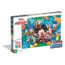 Disney Mickey Colorsplash 104-piece Clementoni puzzle
