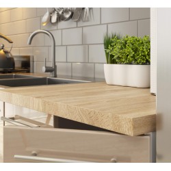 Szafka OLIWIA S60 2D + BLAT BIAŁA / CAPPUCCINO POŁYSK