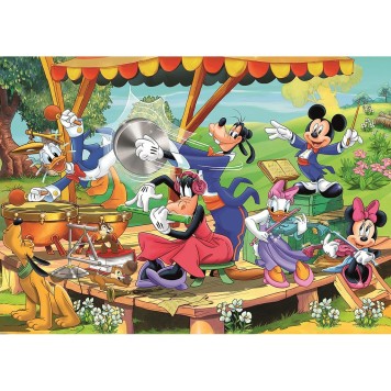 Disney Mickey  Orchestra 2x60 piece puzzle Clementoni
