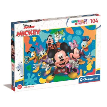 Disney Mickey Splash 104-piece Clementoni puzzle
