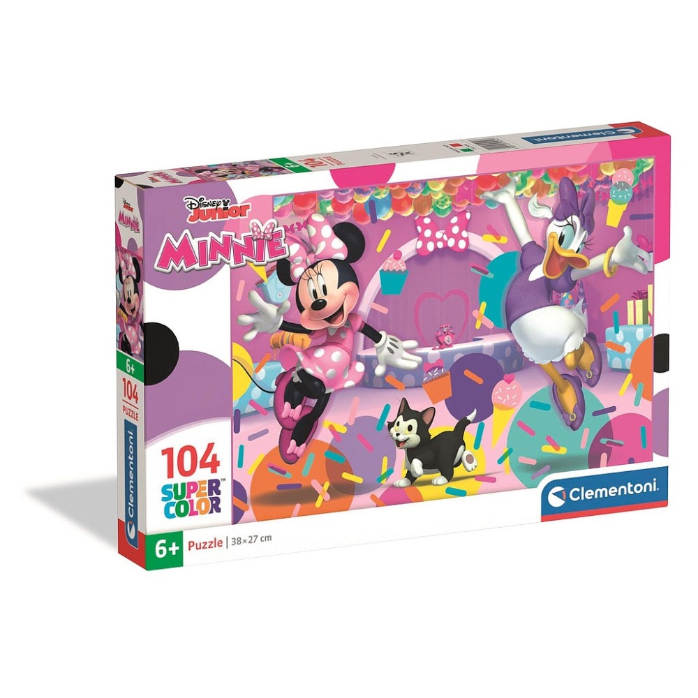 Disney Minnie  Confetti 104-piece Clementoni puzzle