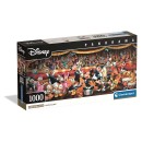 Disney Orchestra 1000-piece panoramic Compact puzzle by Clementoni