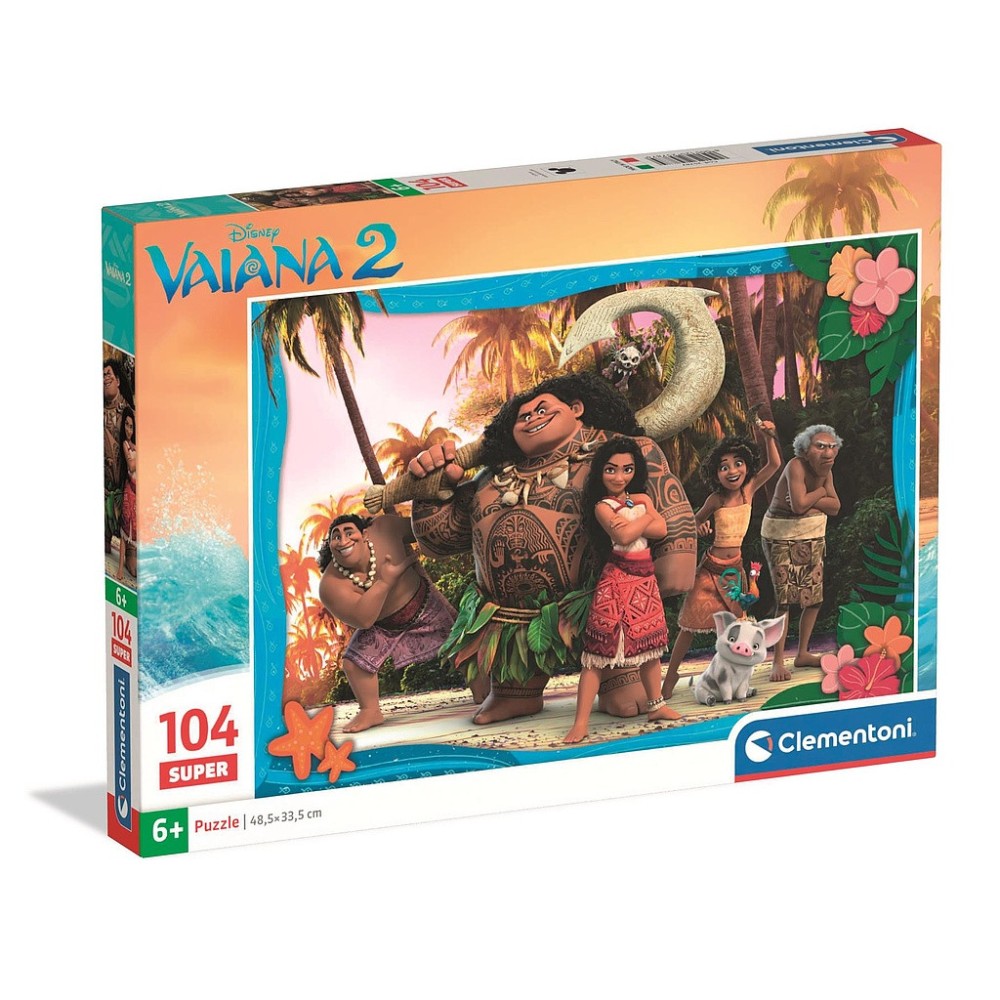Disney Vaiana New Story 104-piece Clementoni puzzle