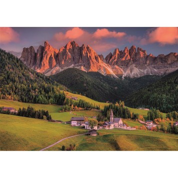 Cities Magical Dolomites 1000-piece puzzle Clementoni