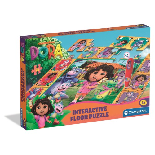 Dora the Explorer Adventure interactive 24-piece puzzle Clementoni