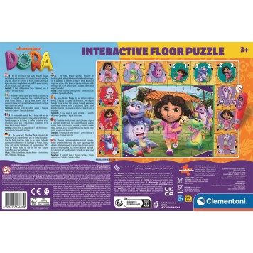 Dora the Explorer Adventure interactive 24-piece puzzle Clementoni