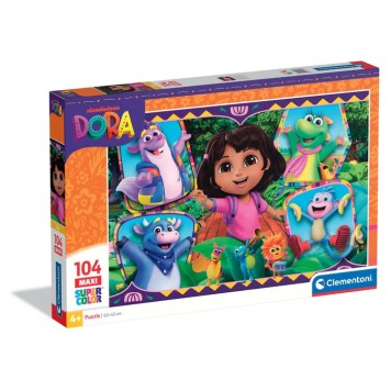 Dora the Explorer Journey 104-piece maxi puzzle Clementoni
