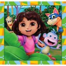Dora the Explorer Jungle Quest Clementoni 3x48 Piece Puzzle