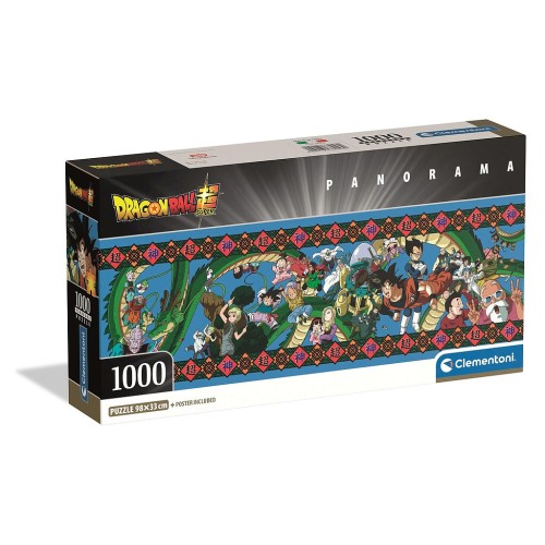 Dragon Ball 1000-piece panorama Compact puzzle Clementoni