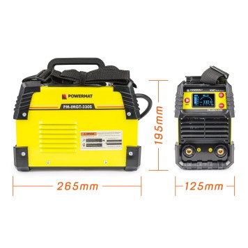 Spawarka inwertorowa 330A IGBT PM-IMGT-330S LCD