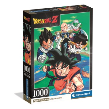 Dragon Ball Final Flashpoint 1000 Piece Compact Puzzle Clementoni
