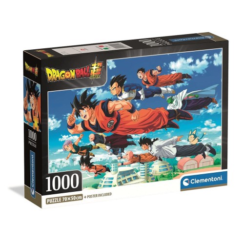 Dragon Ball Fly High 1000 Piece Compact Puzzle Clementoni