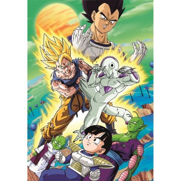 Dragon Ball Intense Battle 1500-piece Compact puzzle Clementoni
