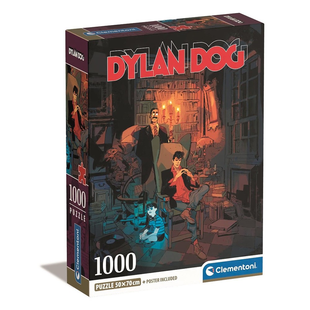 Dylan Dog 1000-piece Compact Puzzle Clementoni