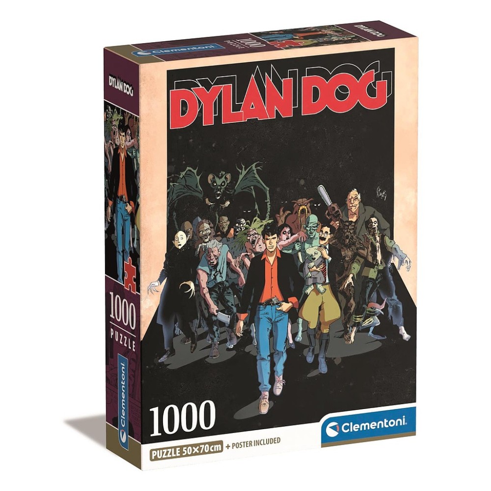 Dylan Dog 1000 piece Compact puzzle Clementoni