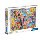 Elephant Carnival 500 piece Clementoni puzzle