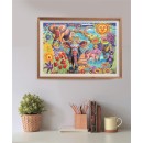 Elephant Carnival 500 piece Clementoni puzzle