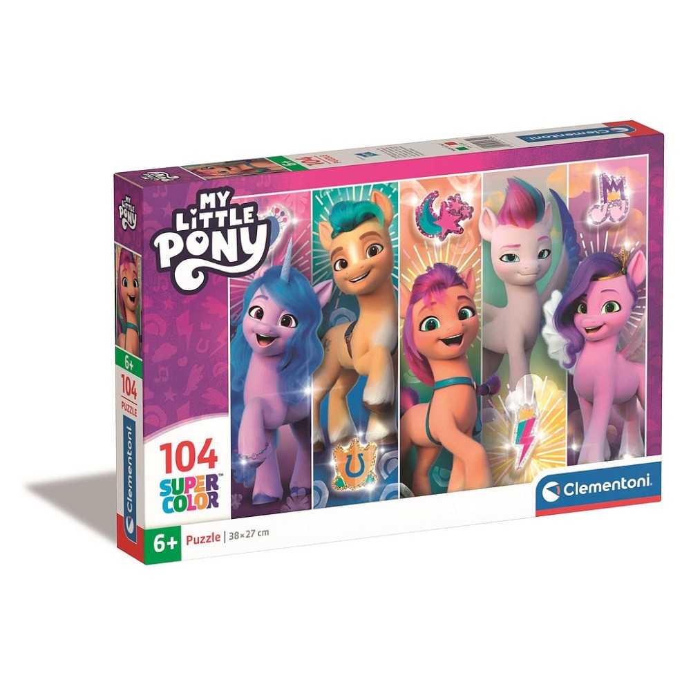 My Little Pony Cutie Marks 104-piece Clementoni jigsaw puzzle