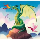 Unicorn Magic Fantastic Creatures 3x48 pcs Puzzle Clementoni