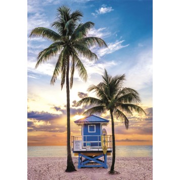 Cities Miami Beach Florida Clementoni 500-piece puzzle