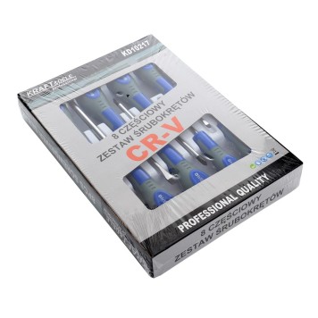 8 Częściowy Zestaw Śrubokrętów  KD10217