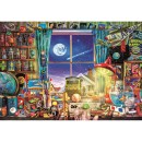 Colour To the Moon Children's Room 500-piece Compact Puzzle Clementoni