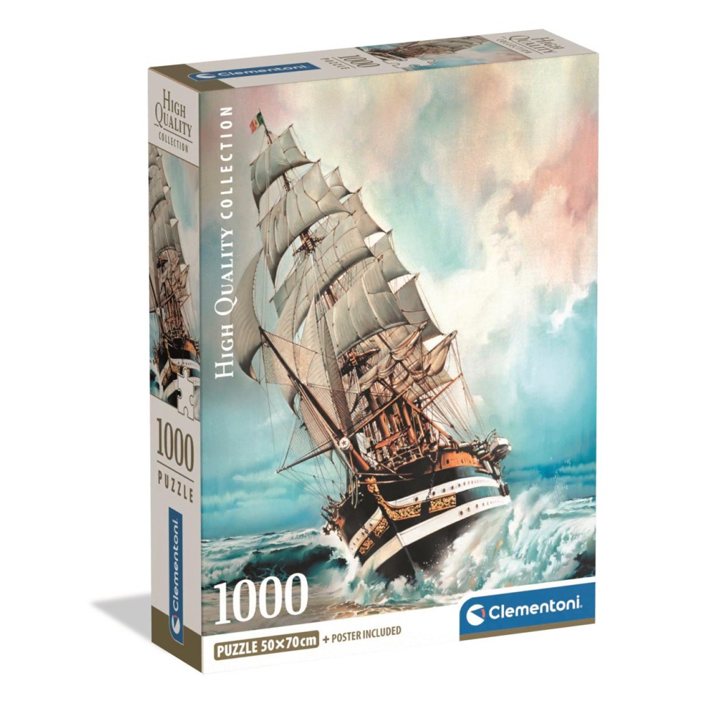 Vehicle Amerigo Vespucci Ship 1000 piece Compact puzzle Clementoni