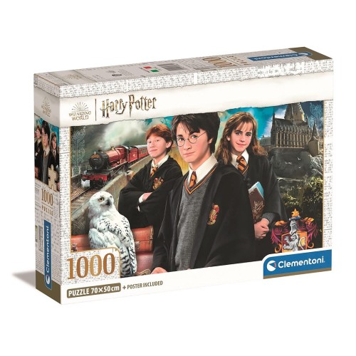Harry Potter Here Begins 1000 pcs Compact puzzle Clementoni