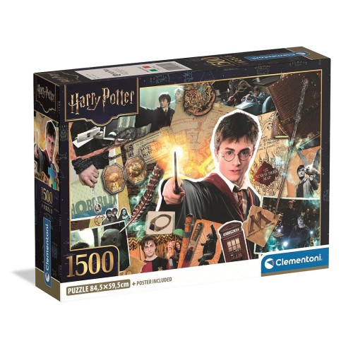 Harry Potter Scrapbook 1500-piece Compact puzzle Clementoni