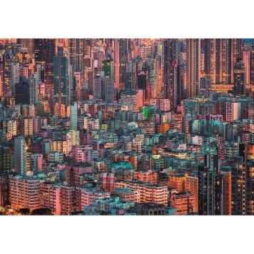 Cities Hive Hong Kong 1500-piece Compact Puzzle Clementoni