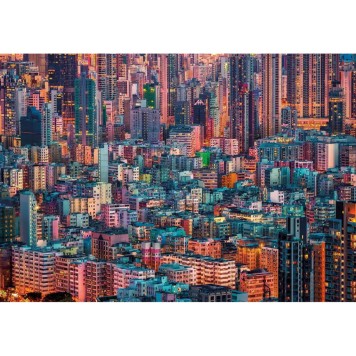 Cities Hive Hong Kong 1500-piece puzzle Clementoni