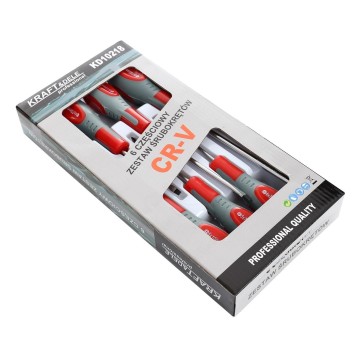 6 Częściowy Zestaw Śrubokrętów  KD10218