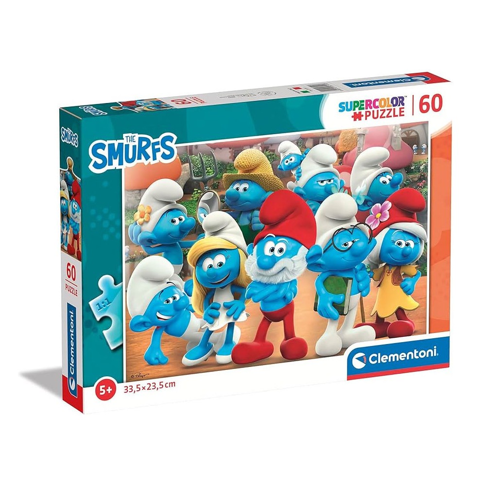 Smurfs Gathering 60-piece Clementoni puzzle