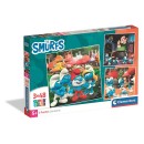 Smurfs 3x48 pieces puzzle Clementoni
