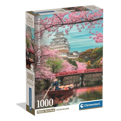 Cities Himeji Japanese 1000-piece puzzle Clementoni