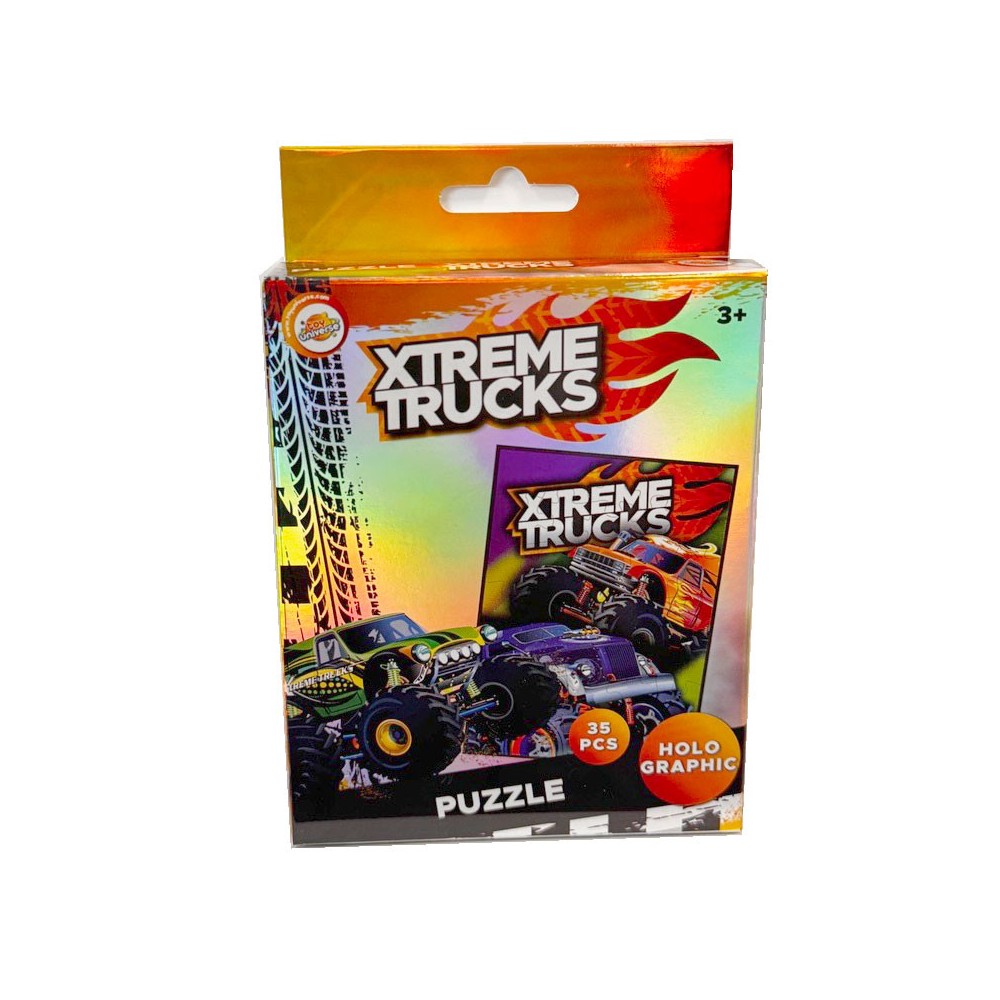 Vehicle Xtreme holographic mini puzzle 35 pieces