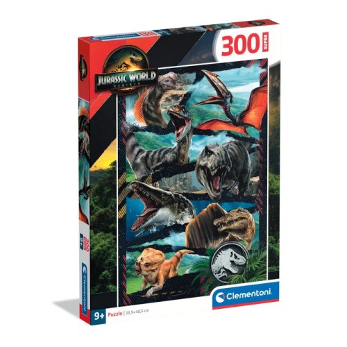 Jurassic World Battle Zone 300-piece Clementoni puzzle