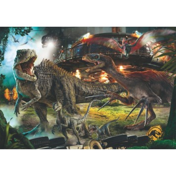 Jurassic World Showdown 1000-piece Clementoni puzzle