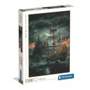 Pirate Haunted Seas ship 1500-piece puzzle Clementoni