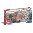 Christmas Getting Ready 1000-piece panorama puzzle Clementoni