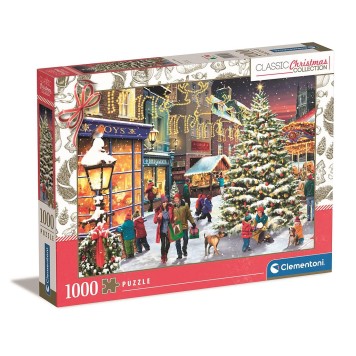 Christmas Village i falu 1000 piece puzzle Clementoni