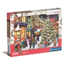 Christmas Village i falu 1000 piece puzzle Clementoni